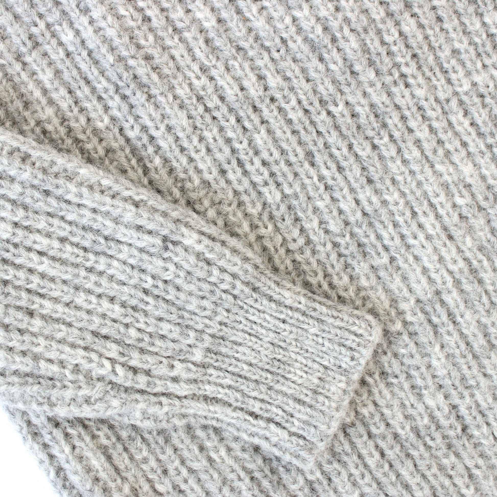 Pull Alpaga Gris Chaud