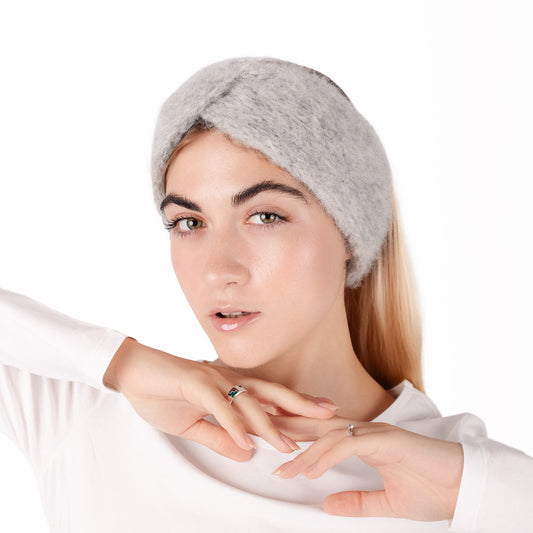 Bandeau Alpaga Misti Gris