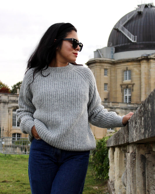 Pull Alpaga Lima - Gris